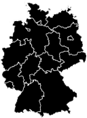 Deutschland-Silhouette