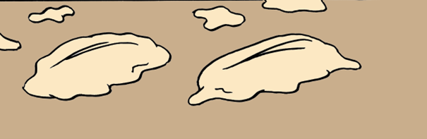 Teig zum Backen auf Tischplatte