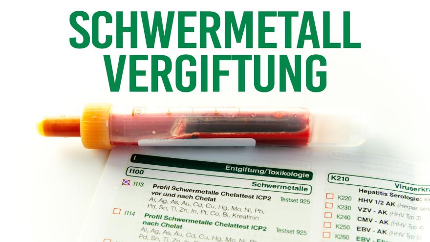 Schwermetall Vergiftung