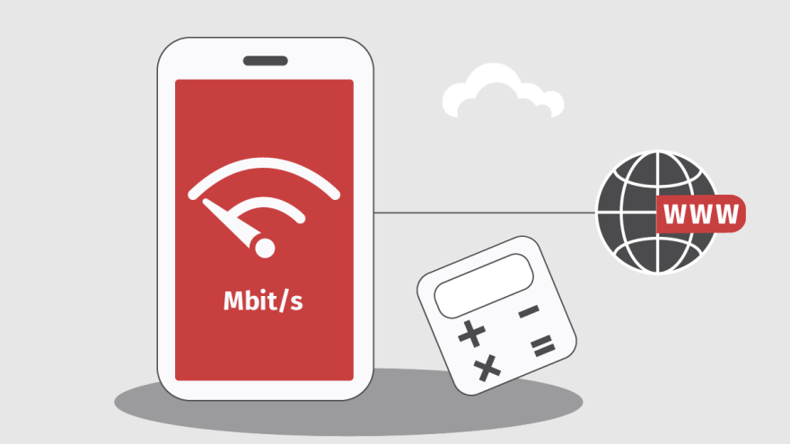 Ein Smartphone mit einem WLAN-Symbol und dem Text “Mbit/s” sowie eine SIM-Karte. Symbolisiert Änderungen bei Internet- und Mobilfunkverträgen.