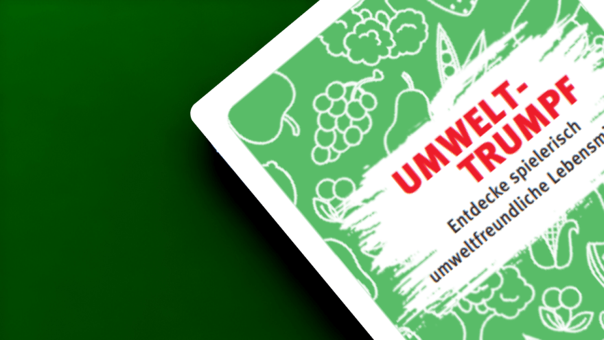 Karte des Kartenspiels "Umwelttrumpf"