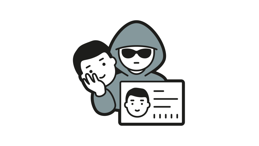 Schmuckbild: Identitätsmissbrauch