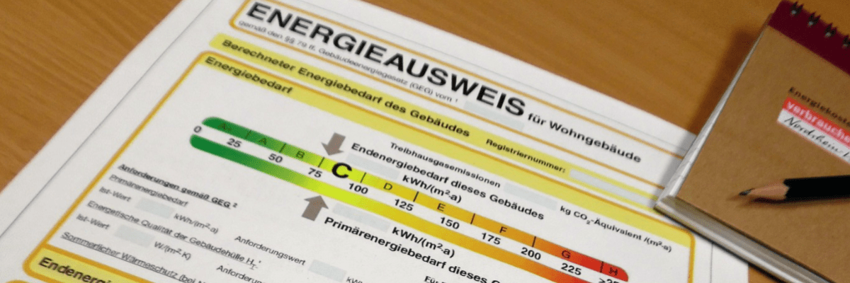 Ein Energieausweis