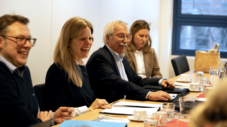 Ministerin in der VWR-Sitzung