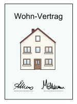 Abbildung Wohnvertrag
