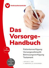 Titelbild des Ratgebers "Das Vorsorge Handbuch"