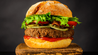 Ein Bürger auf einem Tablett