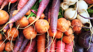 Möhren, Rote Bete, Rettich und anderes Wurzel- und Knollengemüse