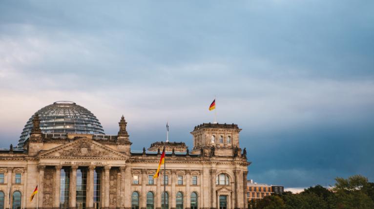 Das Reichstagsgebäude in Berlin